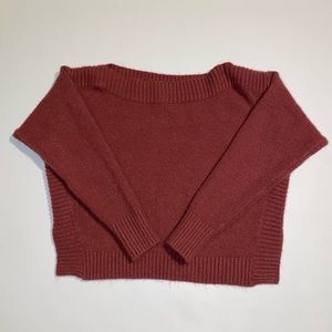 Off the shoulder sweater